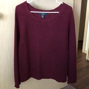 Maroon Sweater